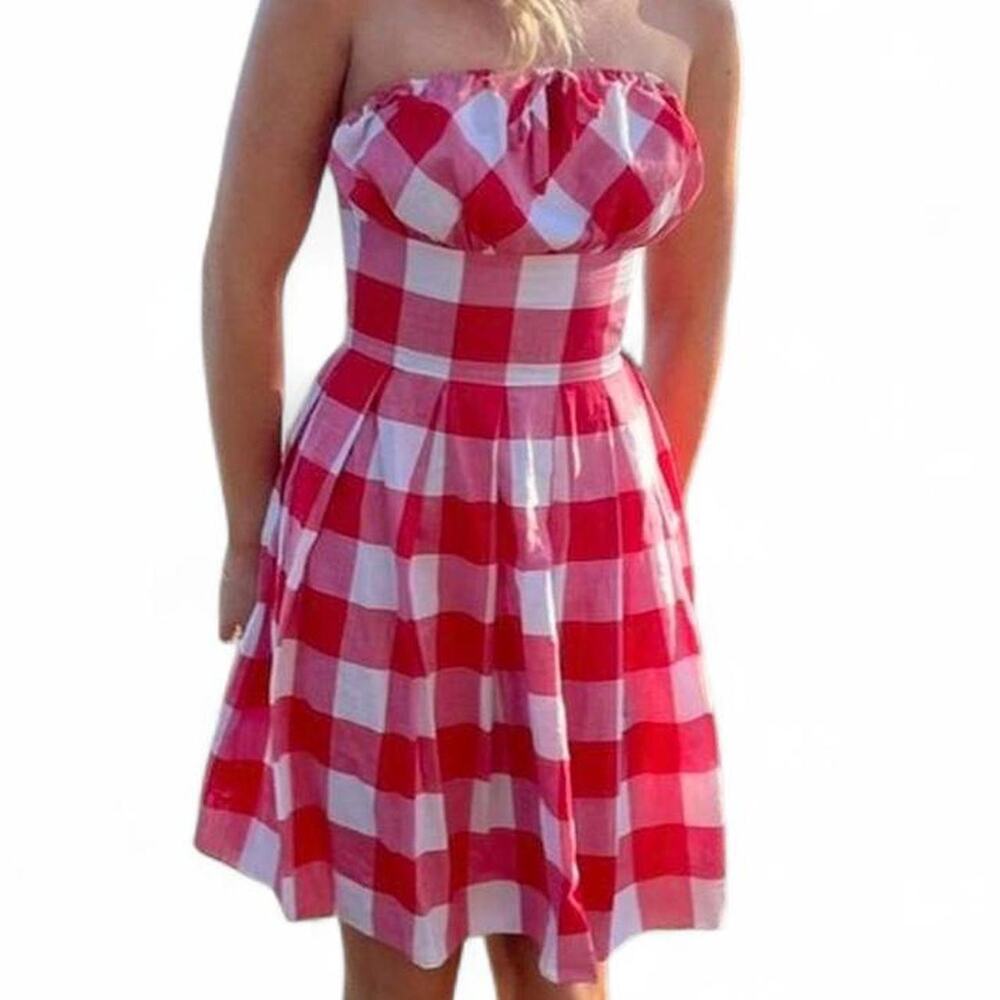 Vintage Gingham Dress